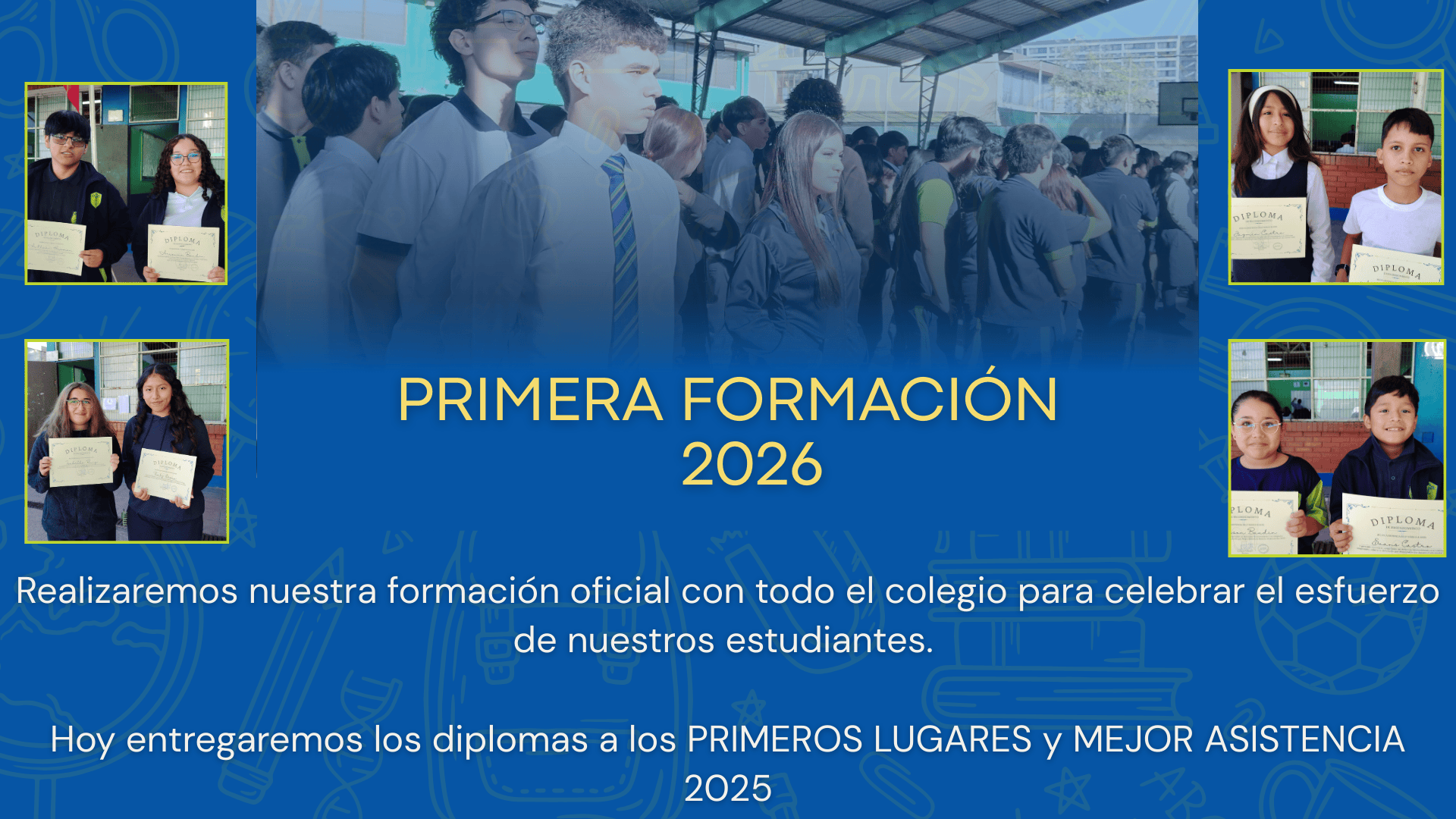 Copia de Purple and Yellow Bold Admission Open Marketing Instagram Post (Presentación)